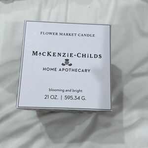 Mackenzie-Childs Home Apothecary Blooming and Bright 3 Wick Candle